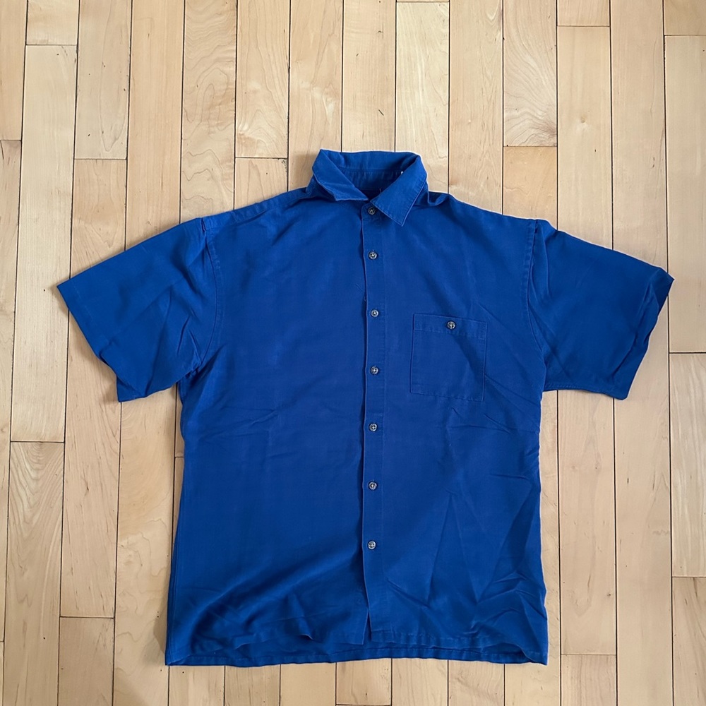 Vintage Campia Moda Short Sleeve Button Down Shirt